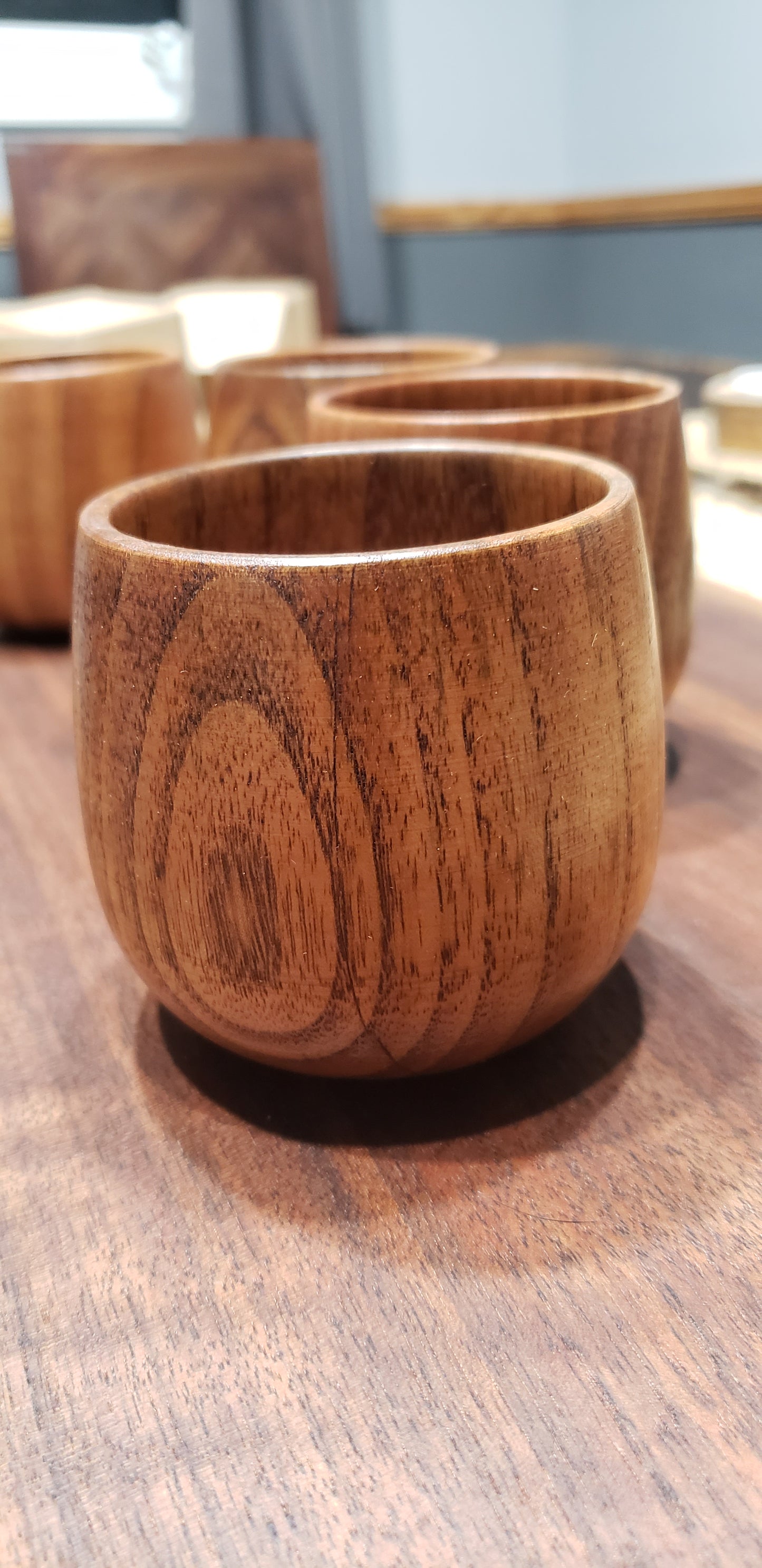 Wooden Cup Set