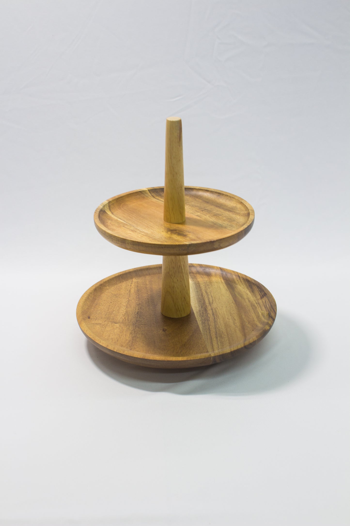 Tier Tray Farmhouse/Rustic Solid Wood Stand