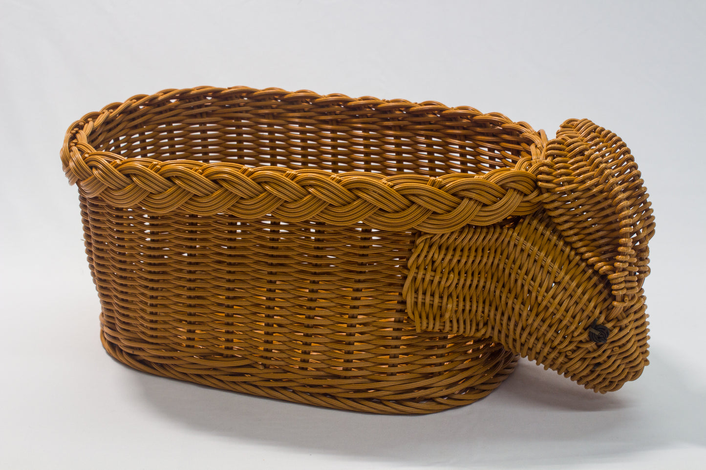 Bunny wicker/rattan basket