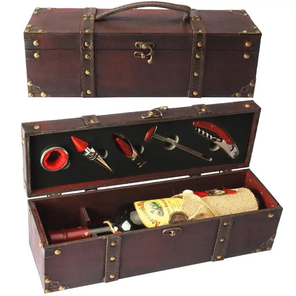 Wine Box with Accessory Set
