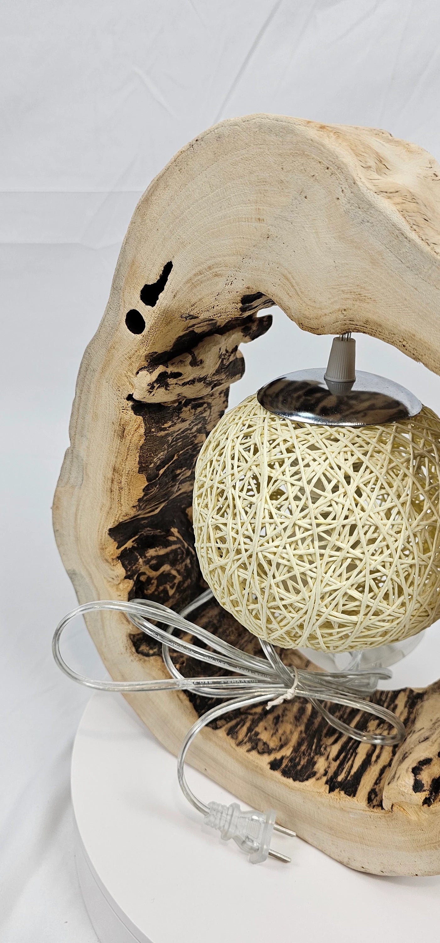 Cedar Trunk Lamp