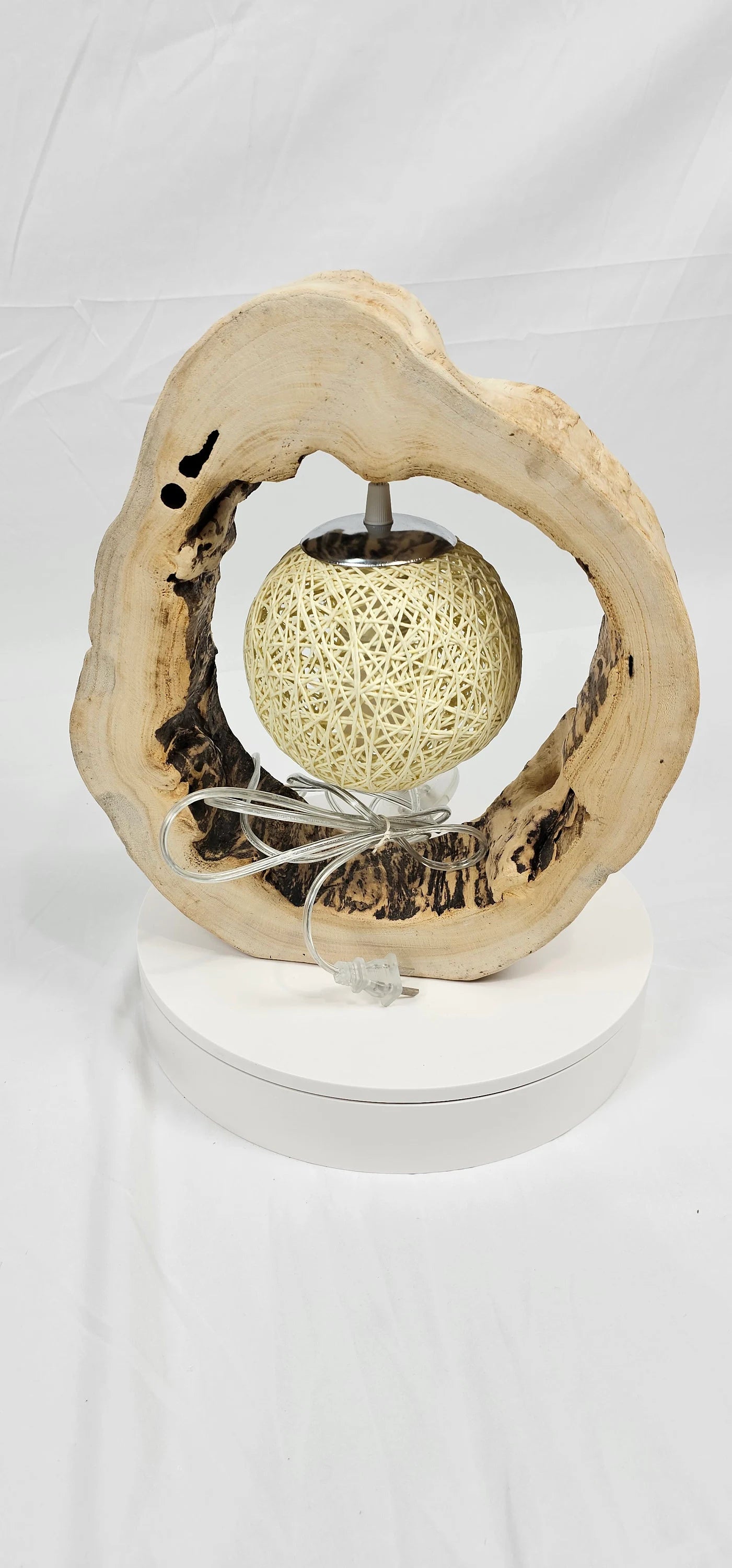 Cedar Trunk Lamp