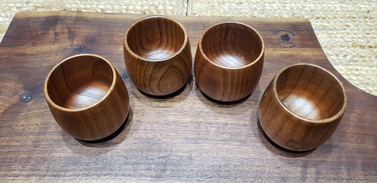 Wooden Cup Set