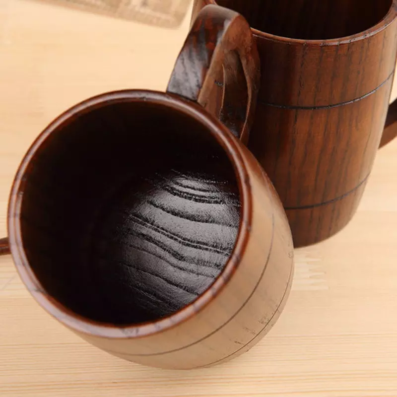 Handcrafted Wooden Coffee Mug